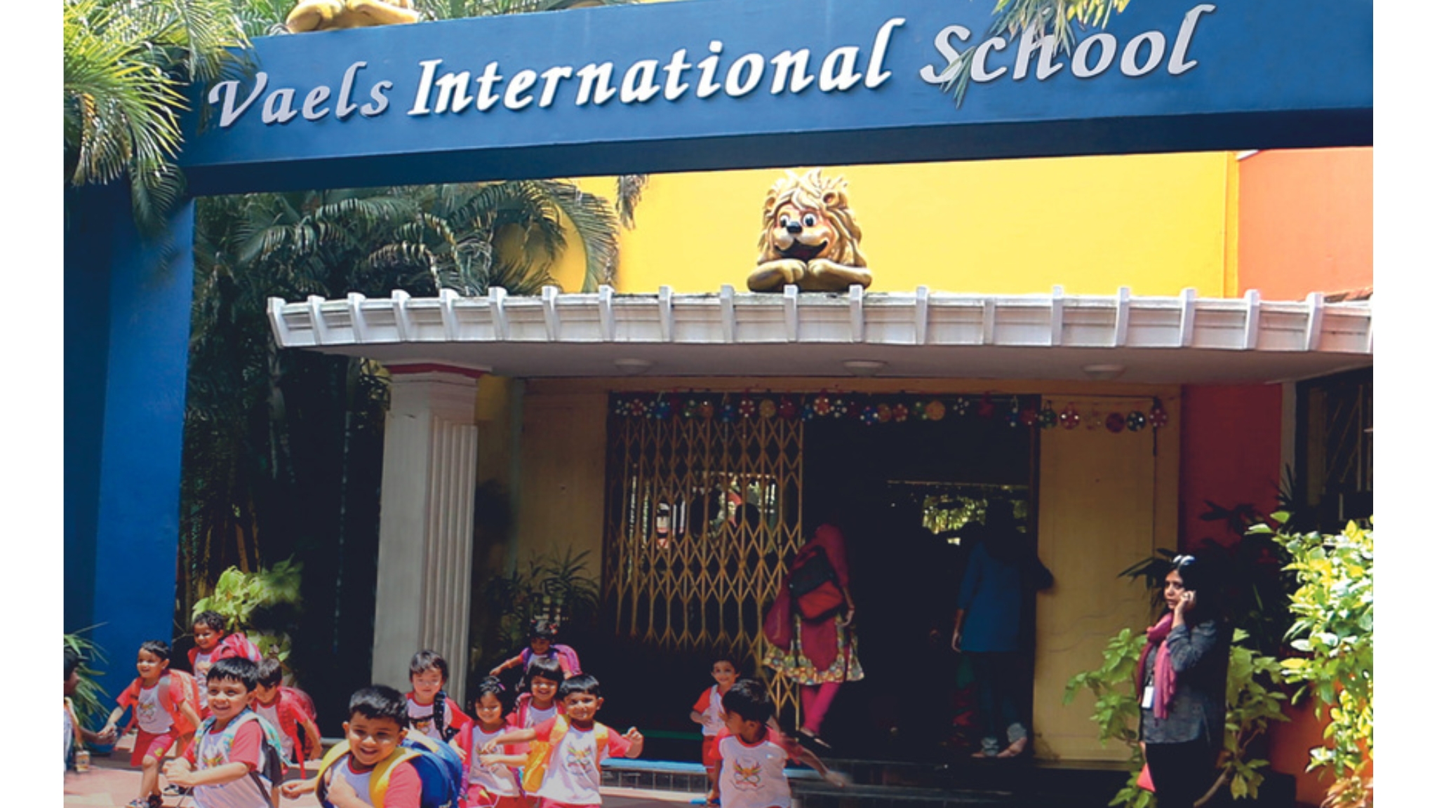 Vaels International School Neelankarai campus building exterior