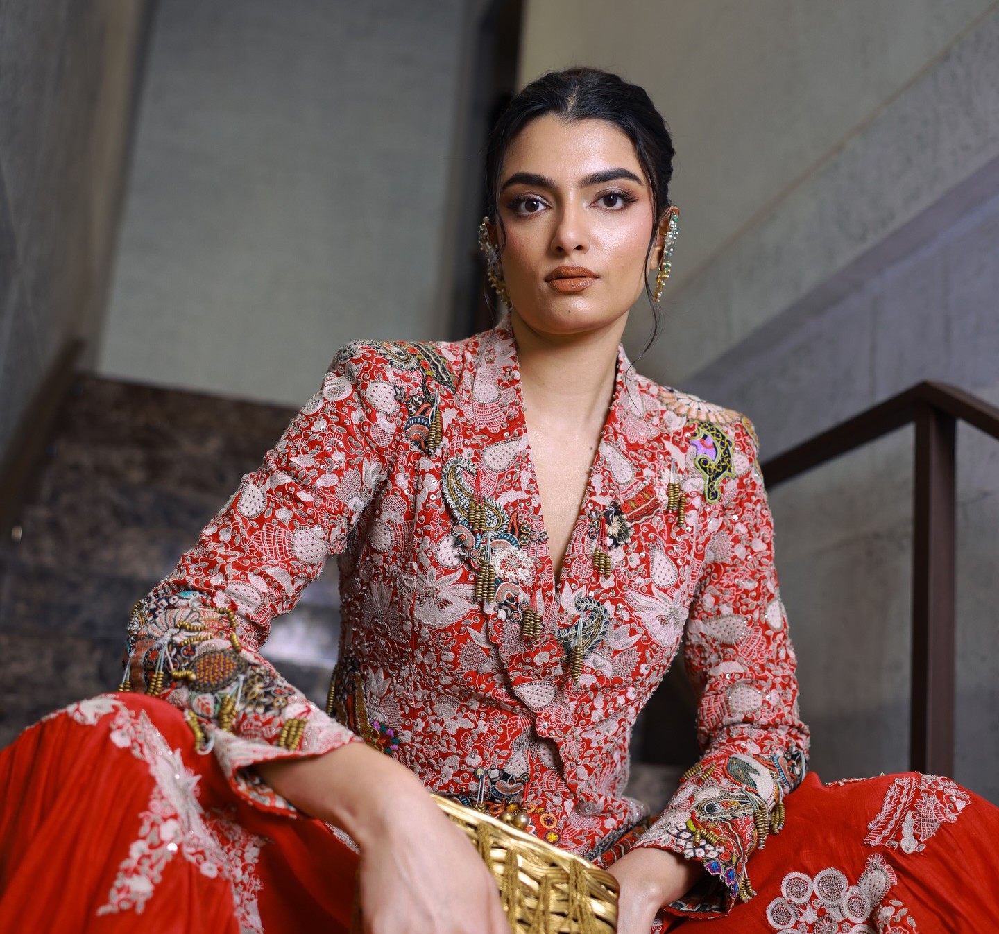 Hand-painted florals and statement silhouettes