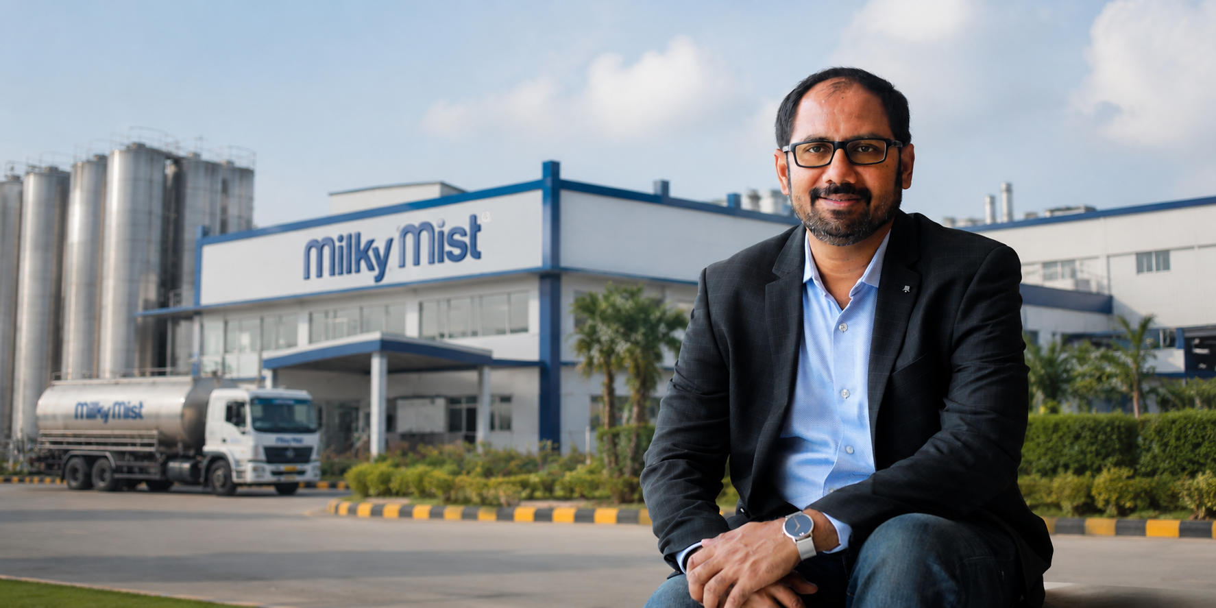Mr. Sathish Kumar, Chairman and MD of Milky Mist Dairy Foods
