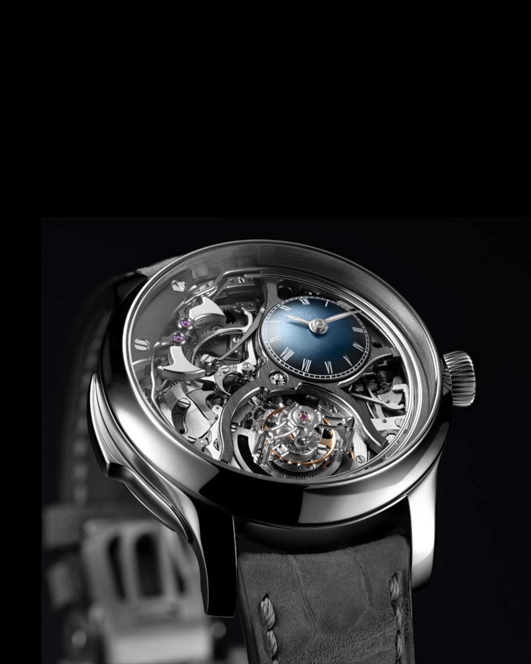 Haute horology: an open-worked tourbillon