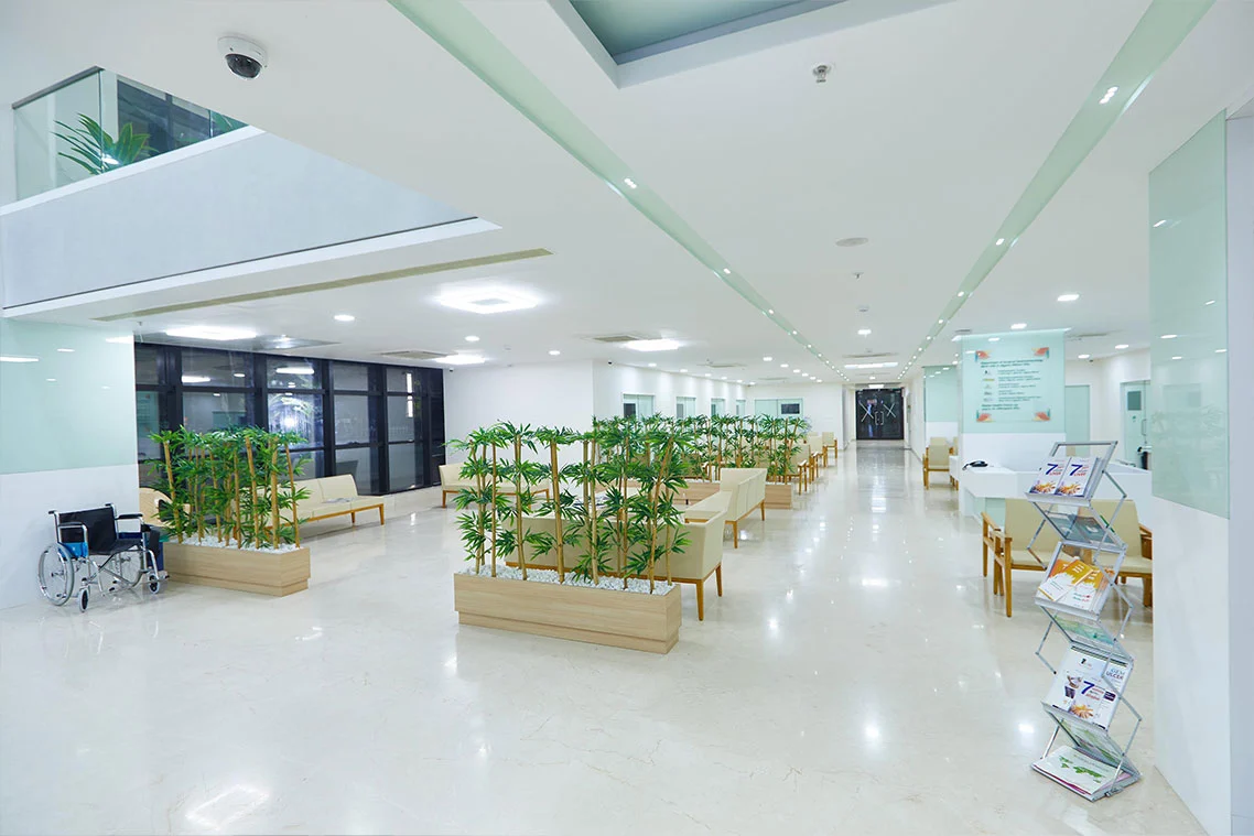 Bright, modern facilities designed for patient comfort