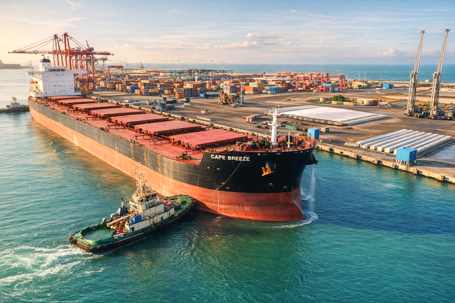 Bulk carriers call at Tamil Nadu's ports