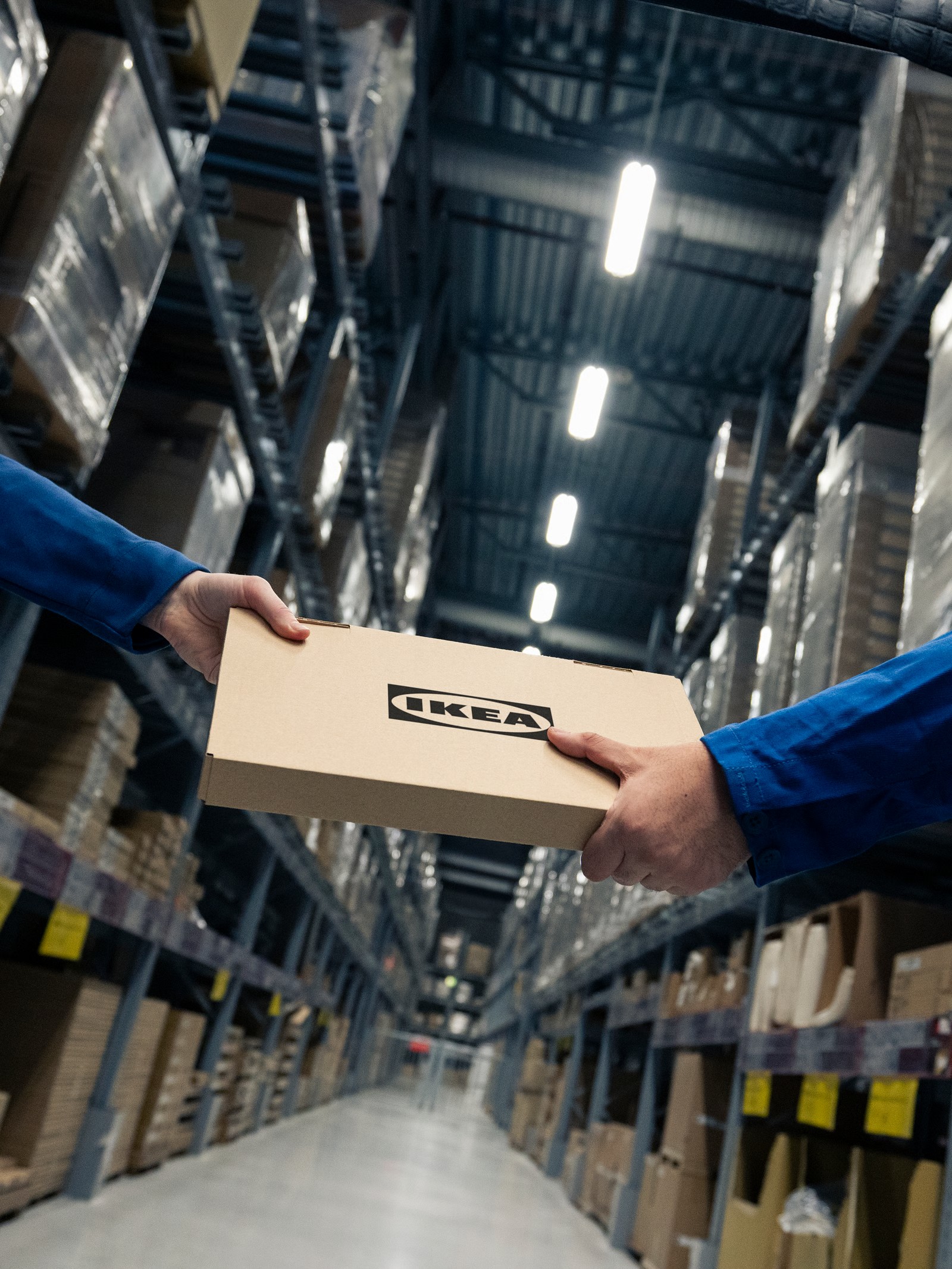 Order fulfilment from IKEA's warehouse
