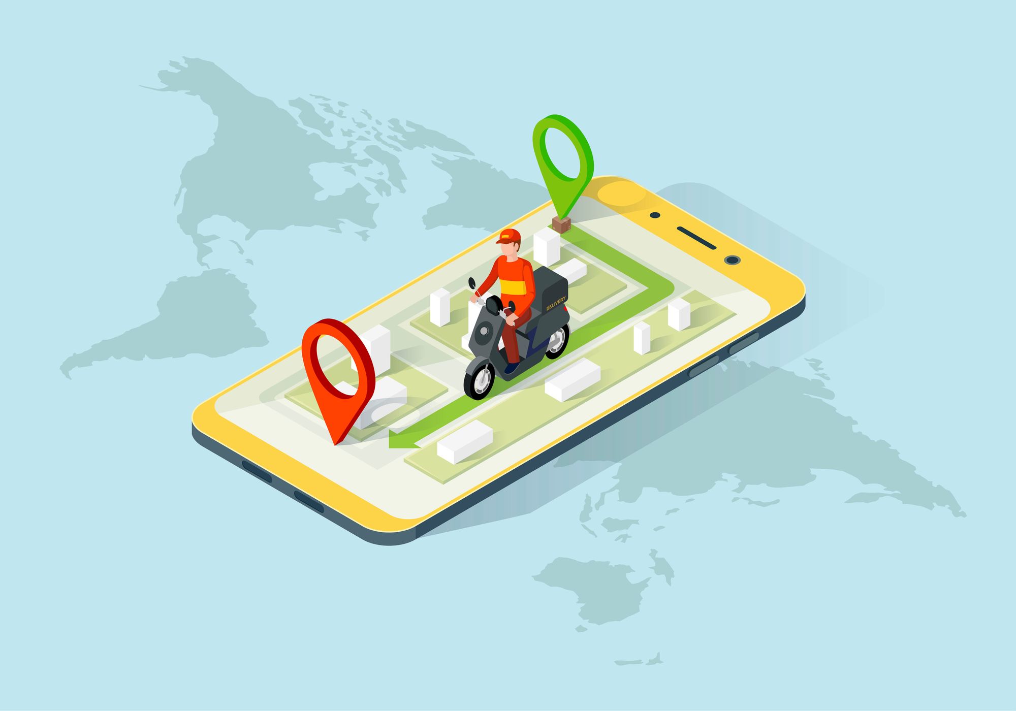 An EV-based last-mile delivery network