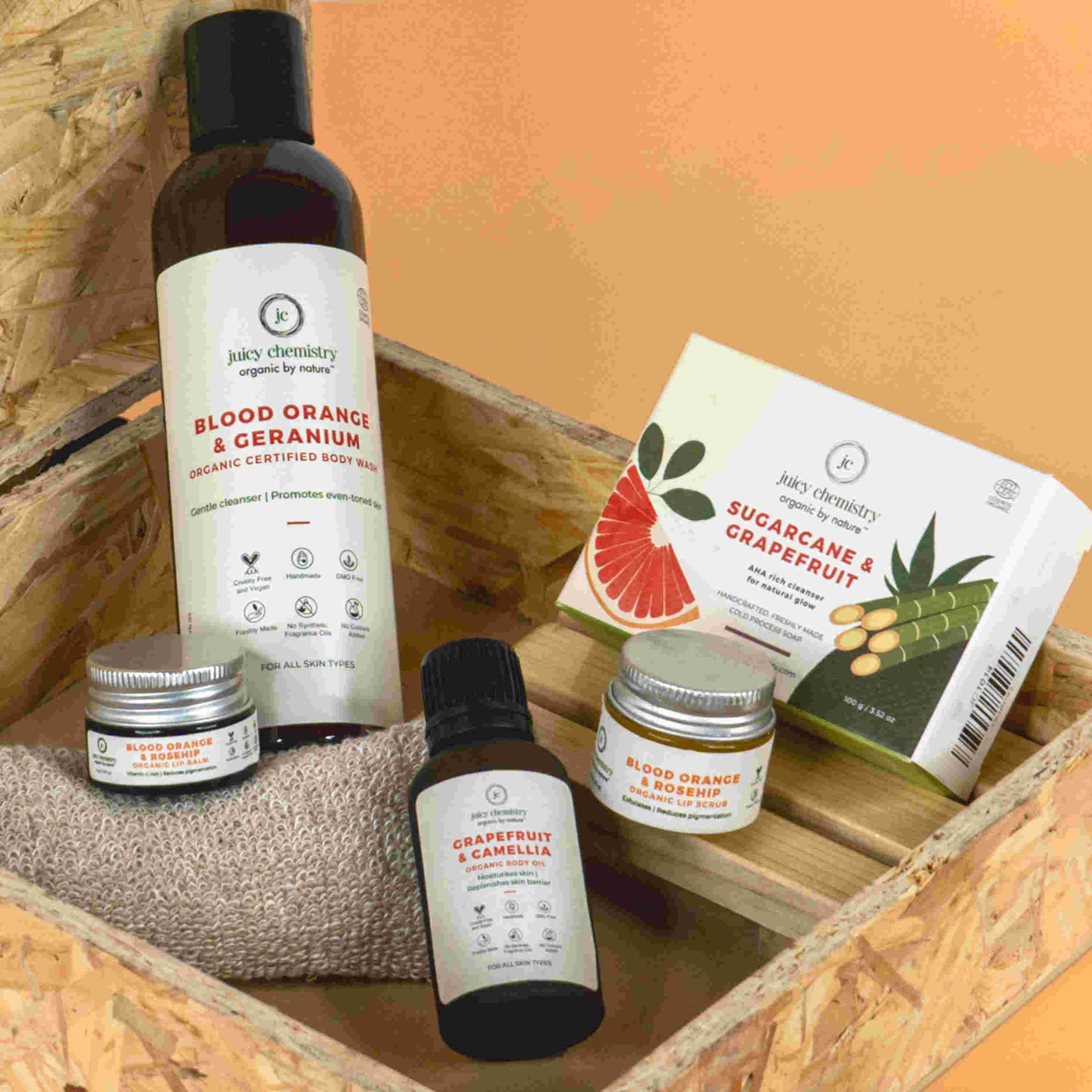Cold-pressed oils and botanical actives