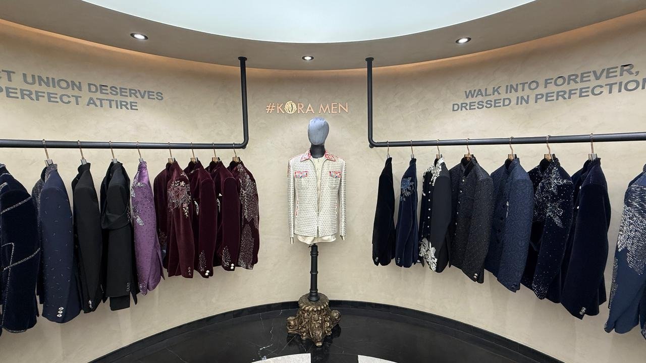 Inside the KORA boutique — bespoke suiting