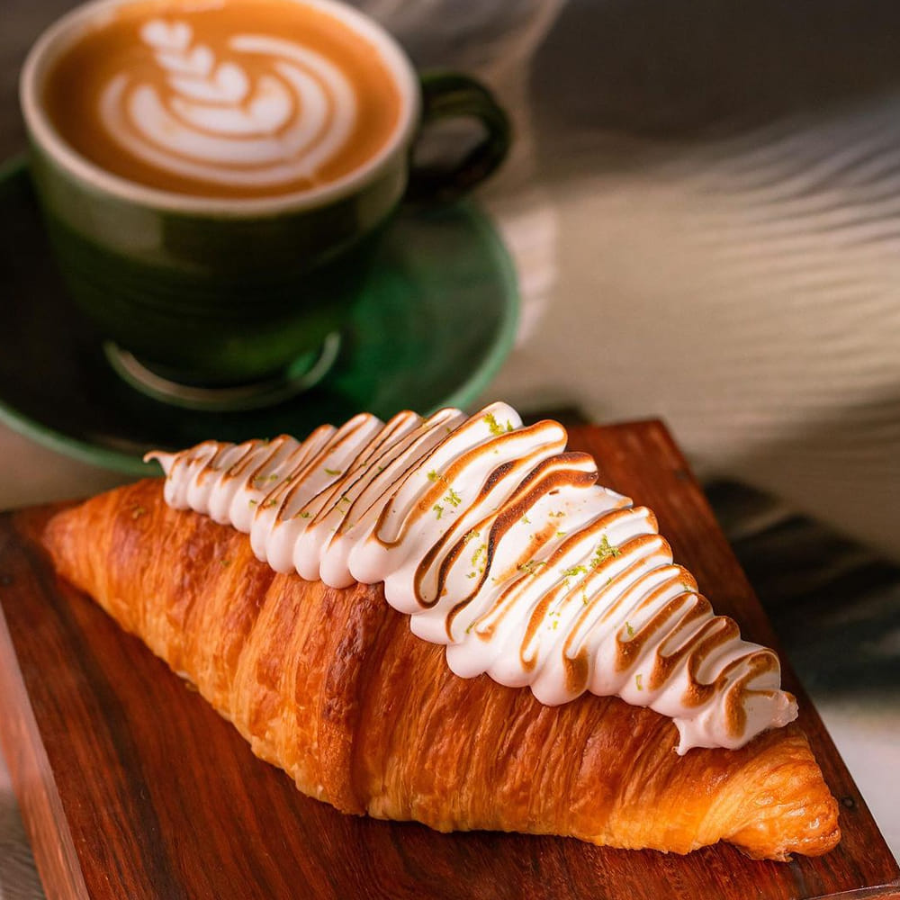 Specialty coffee and fresh-baked pastries