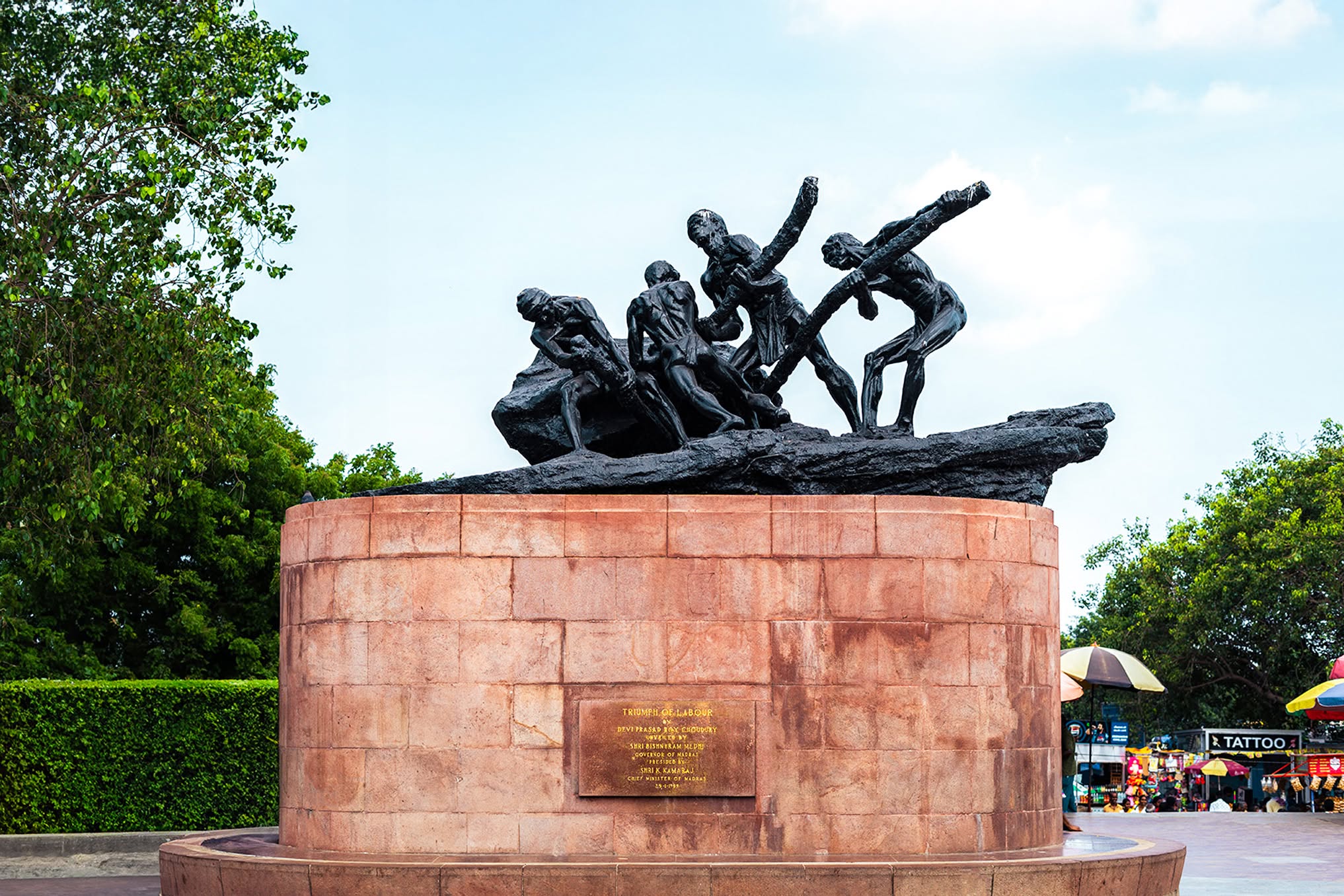 The ‘Triumph of Labour’ — an enduring Marina landmark