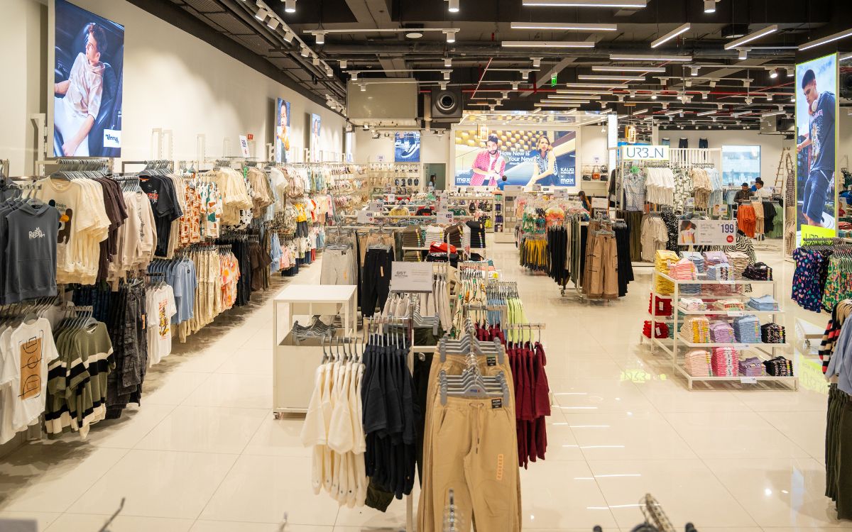 Inside the store — value fashion across categories