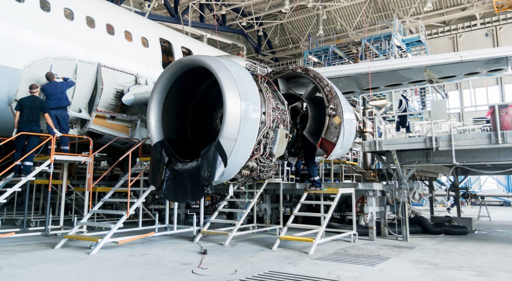 Aerospace manufacturing and MRO in a Tamil Nadu hangar