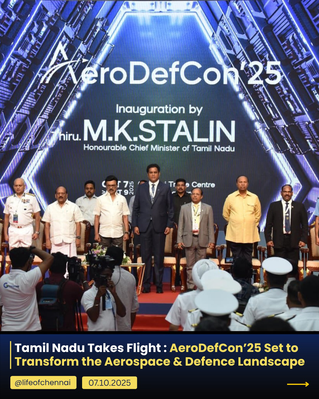 AeroDefCon'25, inaugurated by Chief Minister M. K. Stalin