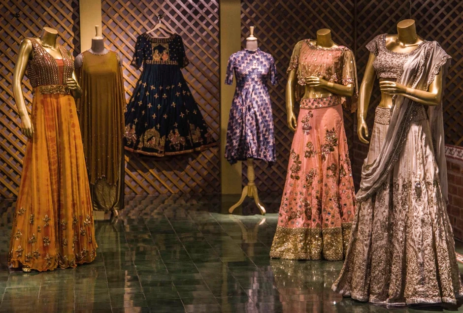 The atelier's curated bridal collection