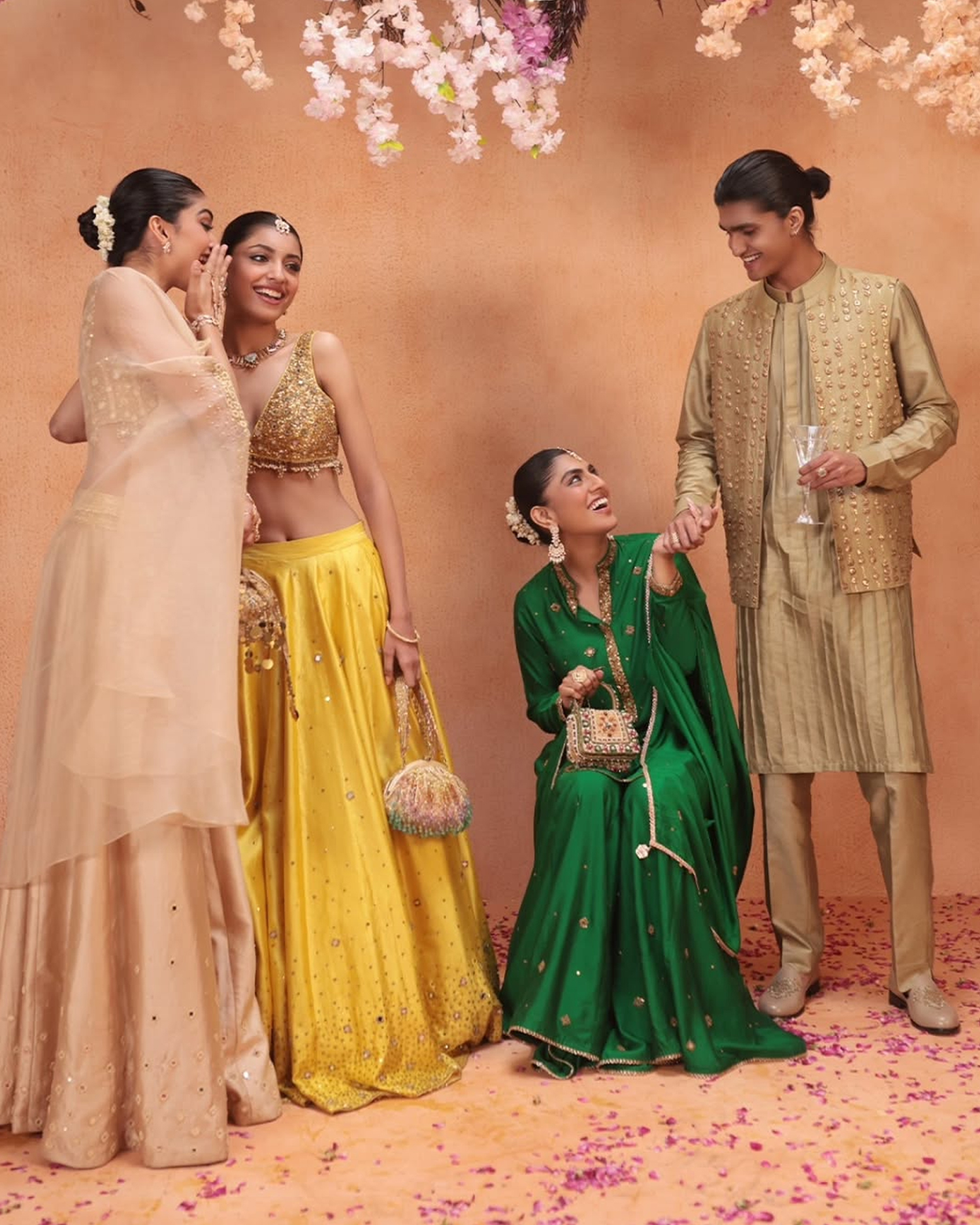 The boutique's elegant interiors