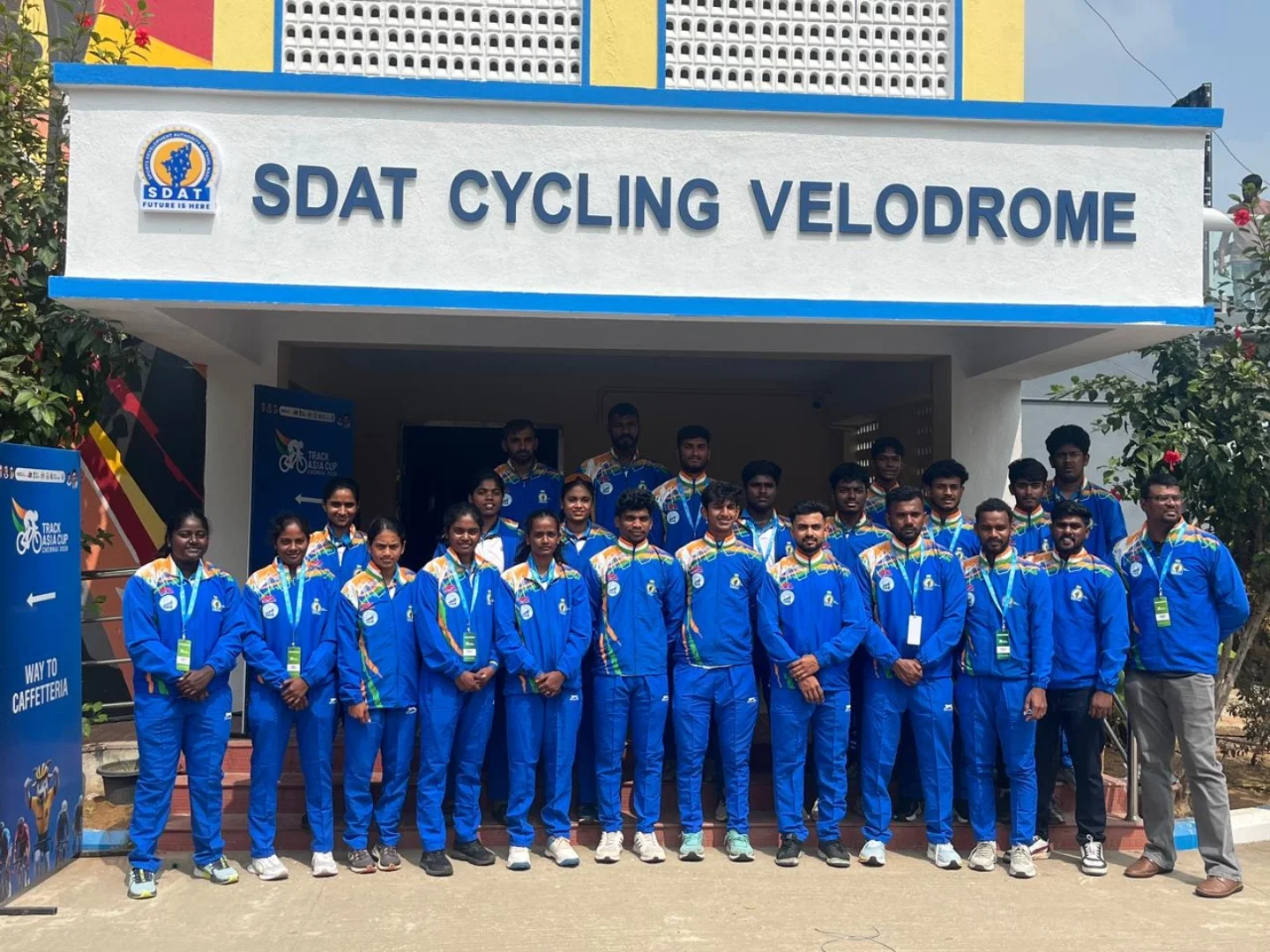 The SDAT Cycling Velodrome — home of the championship