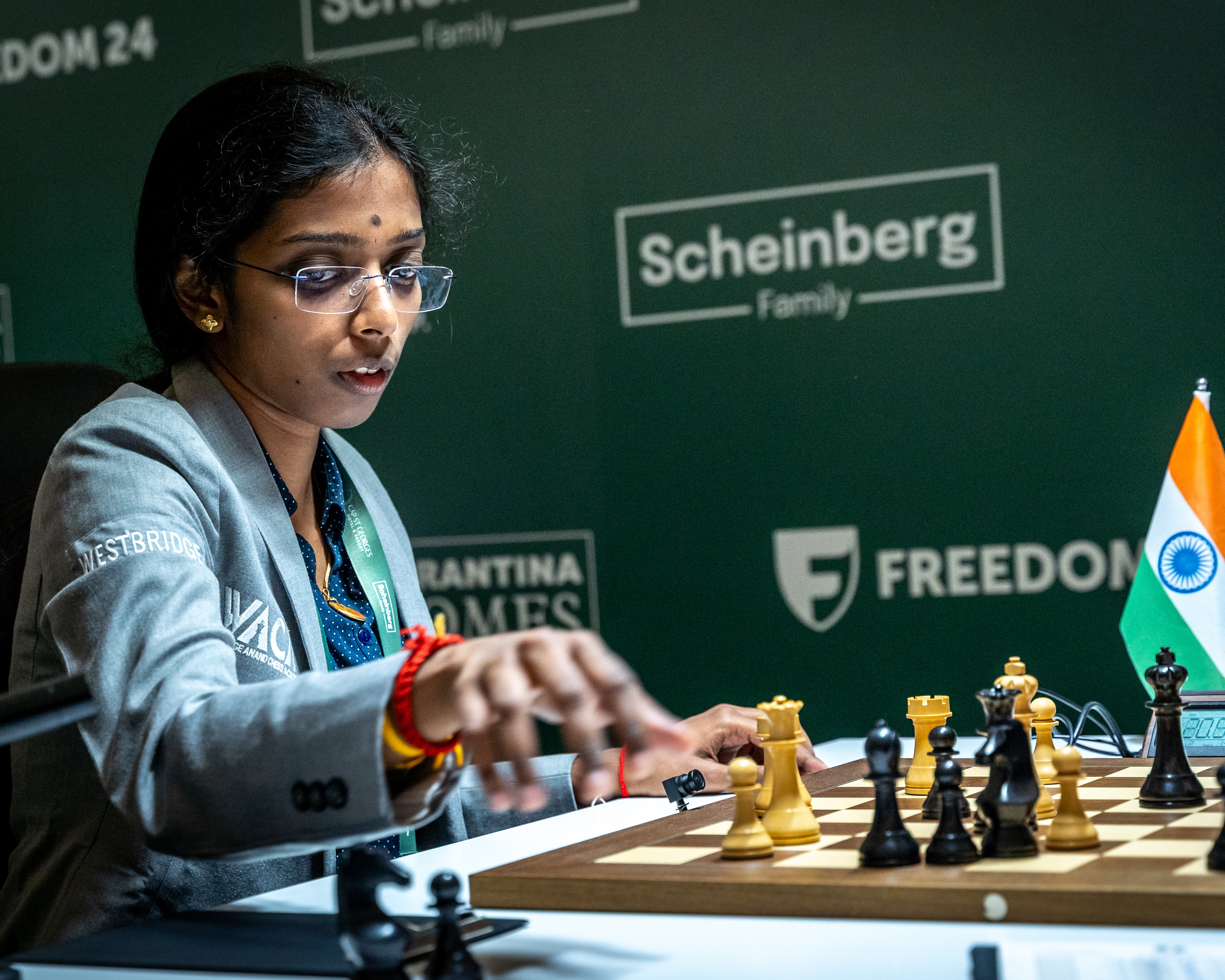Representing India on the world stage